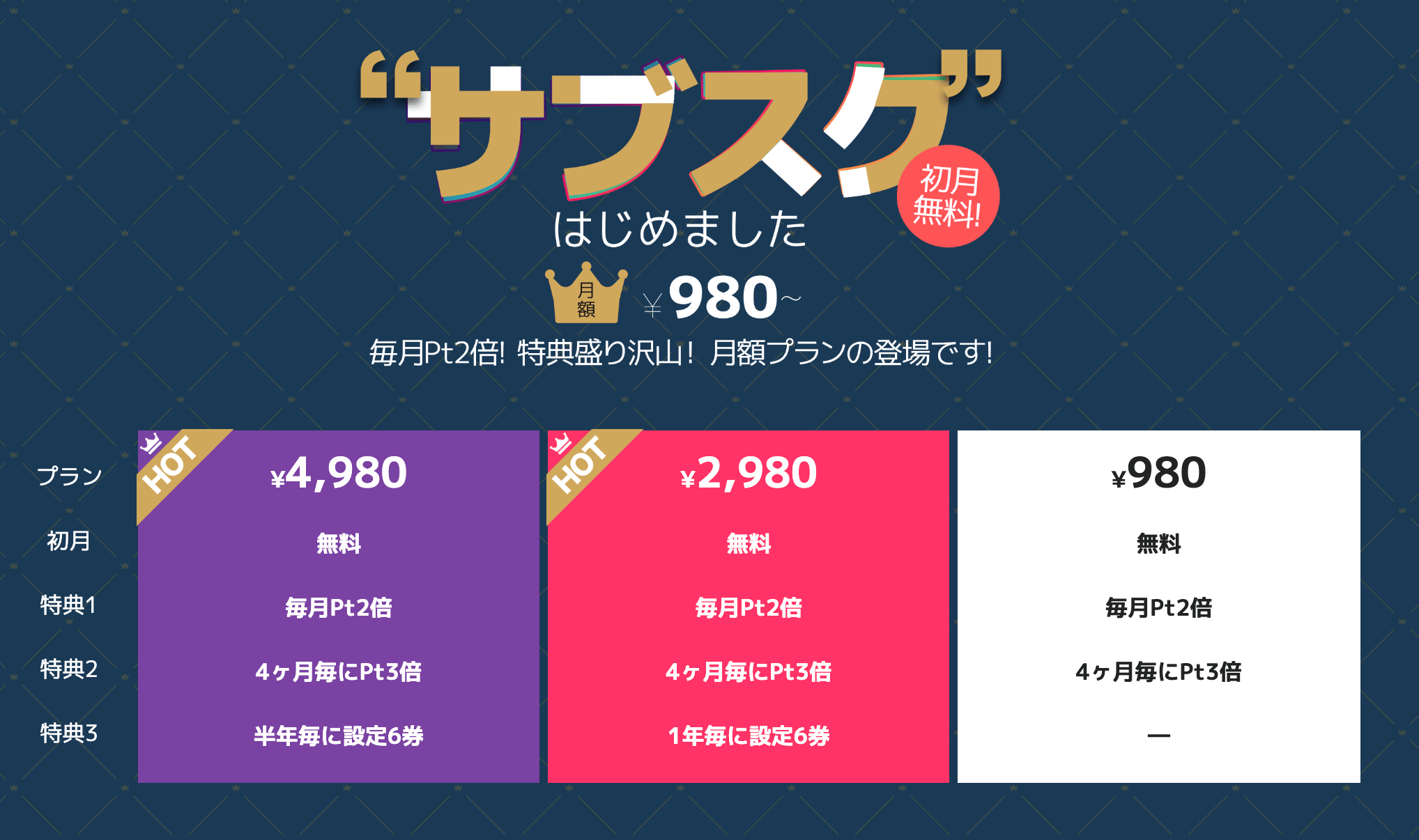 月額ユーザーのみ